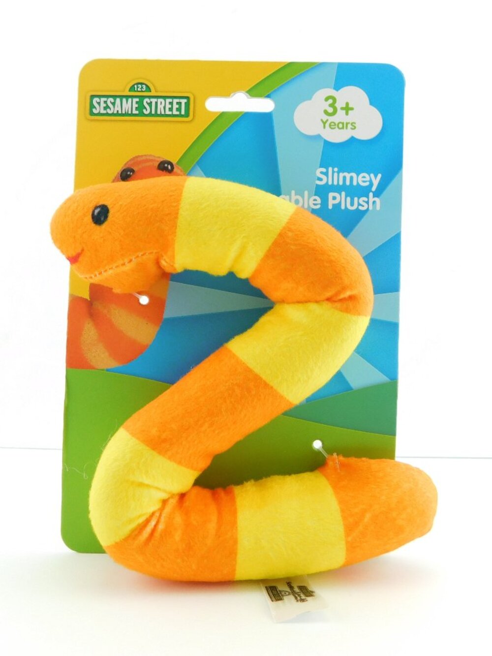 Slimey The Worm Poseable 12" Plush from Sesame Street